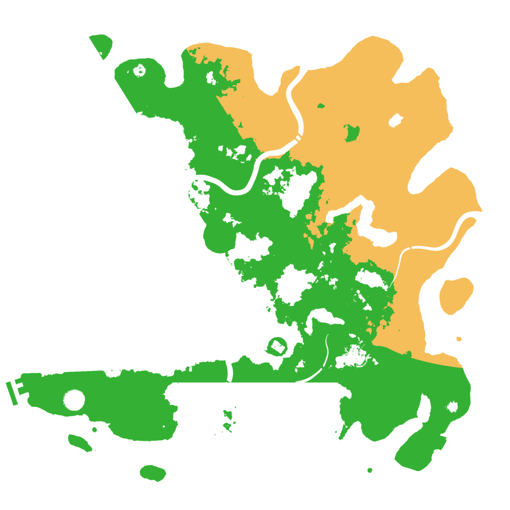 Biome Rust Map: Procedural Map, Size: 4250, Seed: 722245