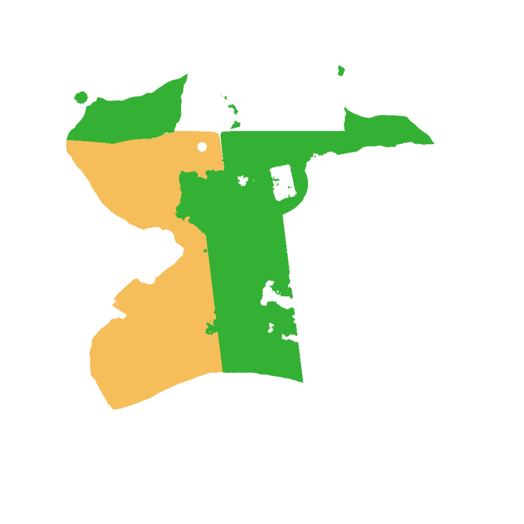Biome Rust Map: Procedural Map, Size: 1684, Seed: 1757679607