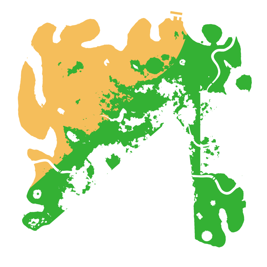 Biome Rust Map: Procedural Map, Size: 4500, Seed: 542743416