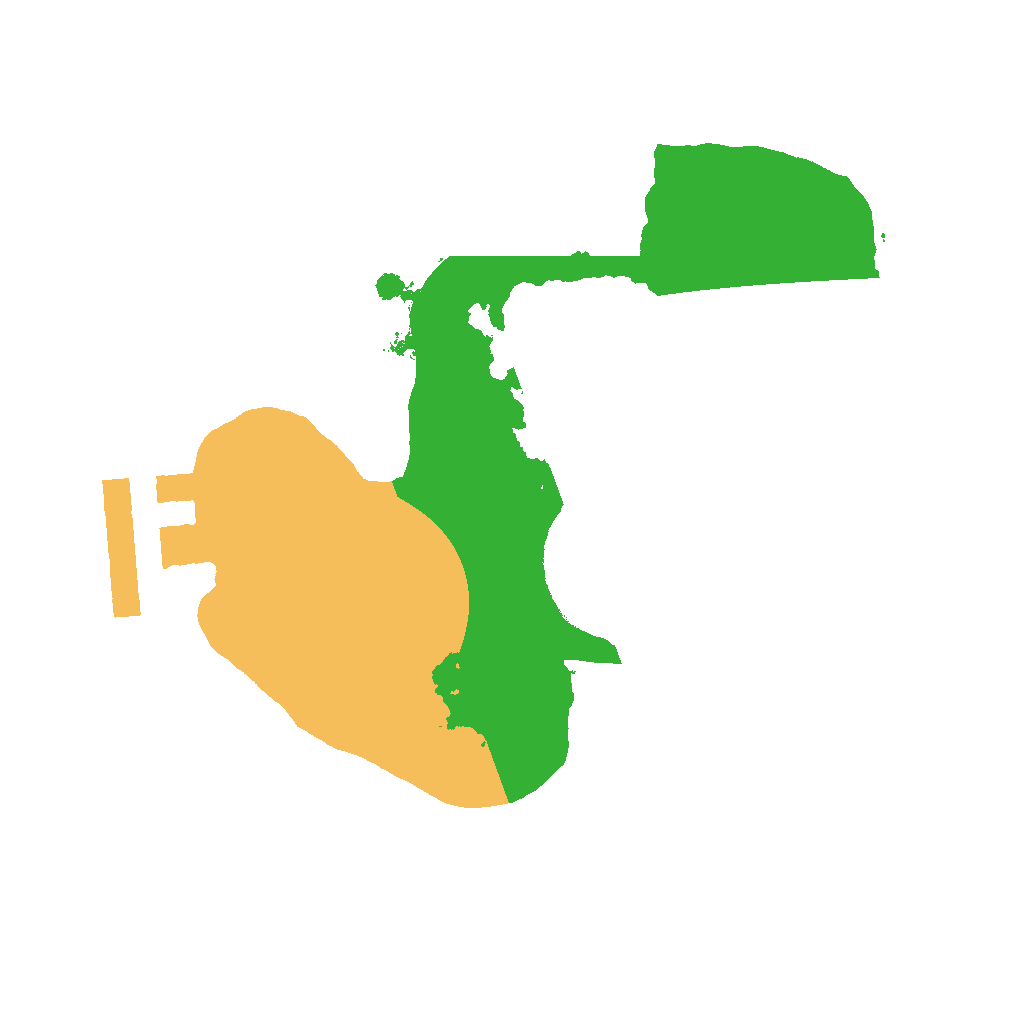 Biome Rust Map: Procedural Map, Size: 1500, Seed: 24680