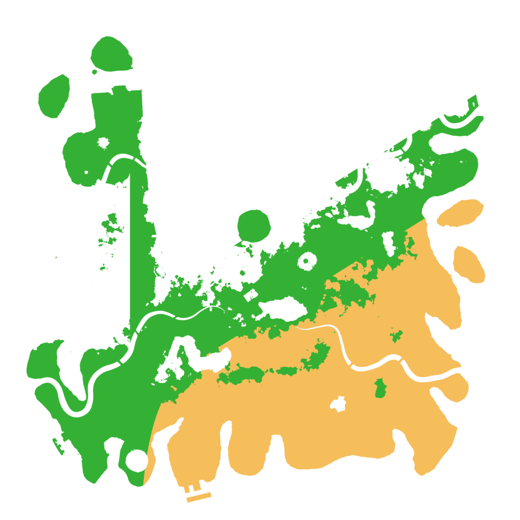 Biome Rust Map: Procedural Map, Size: 4250, Seed: 500000