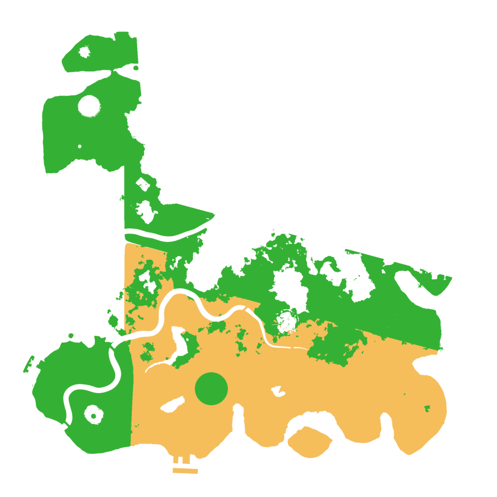 Biome Rust Map: Procedural Map, Size: 4000, Seed: 1017239632