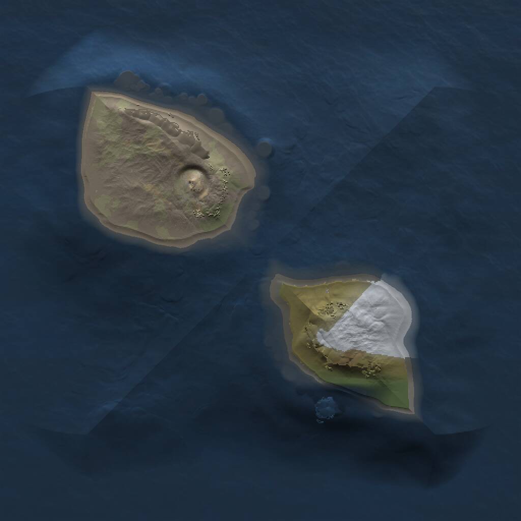 Rust Map: Procedural Map, Size: 1000, Seed: 2020341347, 1 Monuments