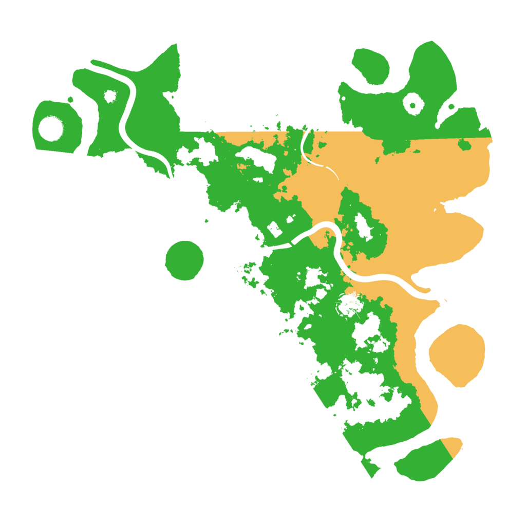 Biome Rust Map: Procedural Map, Size: 3750, Seed: 285431107