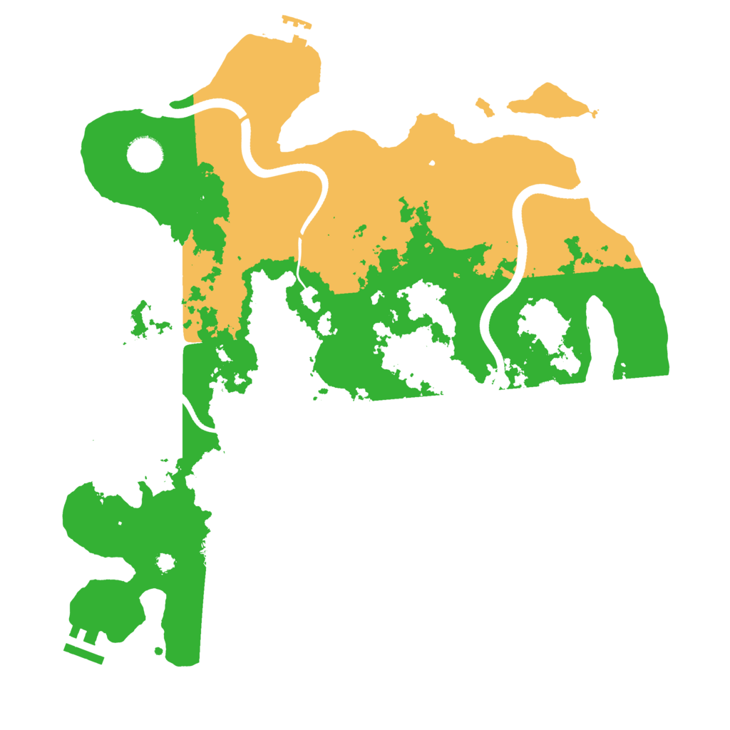 Biome Rust Map: Procedural Map, Size: 3600, Seed: 771925