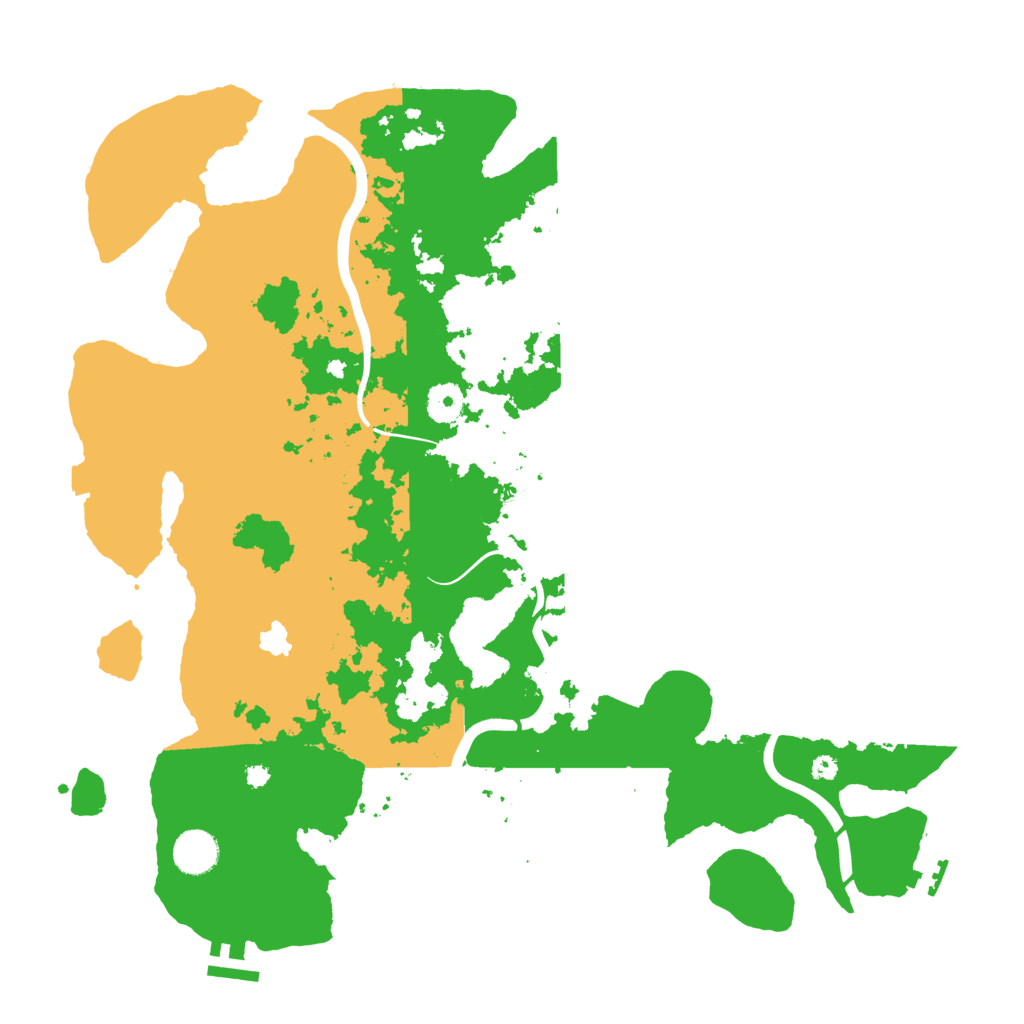 Biome Rust Map: Procedural Map, Size: 4000, Seed: 453693302