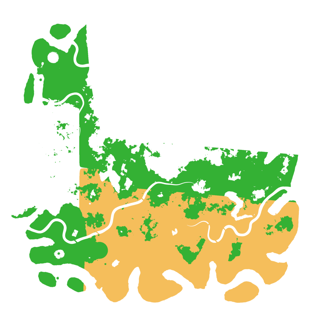 Biome Rust Map: Procedural Map, Size: 5000, Seed: 220