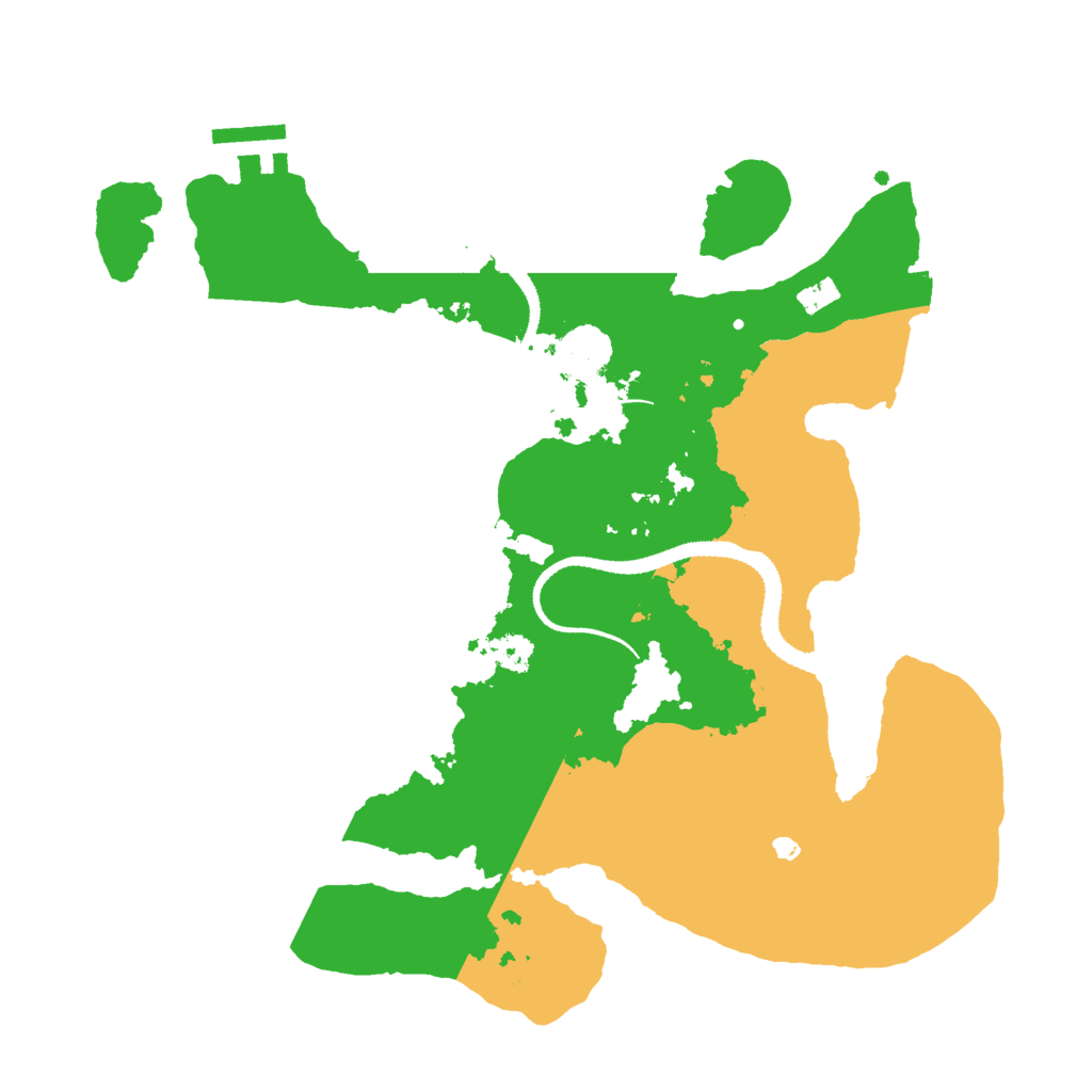 Biome Rust Map: Procedural Map, Size: 3000, Seed: 812120359
