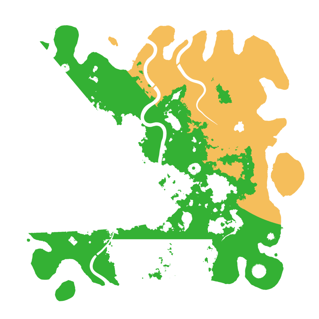 Biome Rust Map: Procedural Map, Size: 4000, Seed: 1328130747