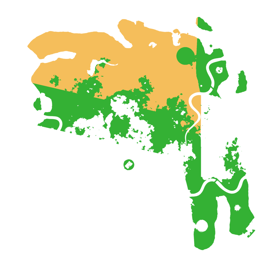 Biome Rust Map: Procedural Map, Size: 4000, Seed: 25503026