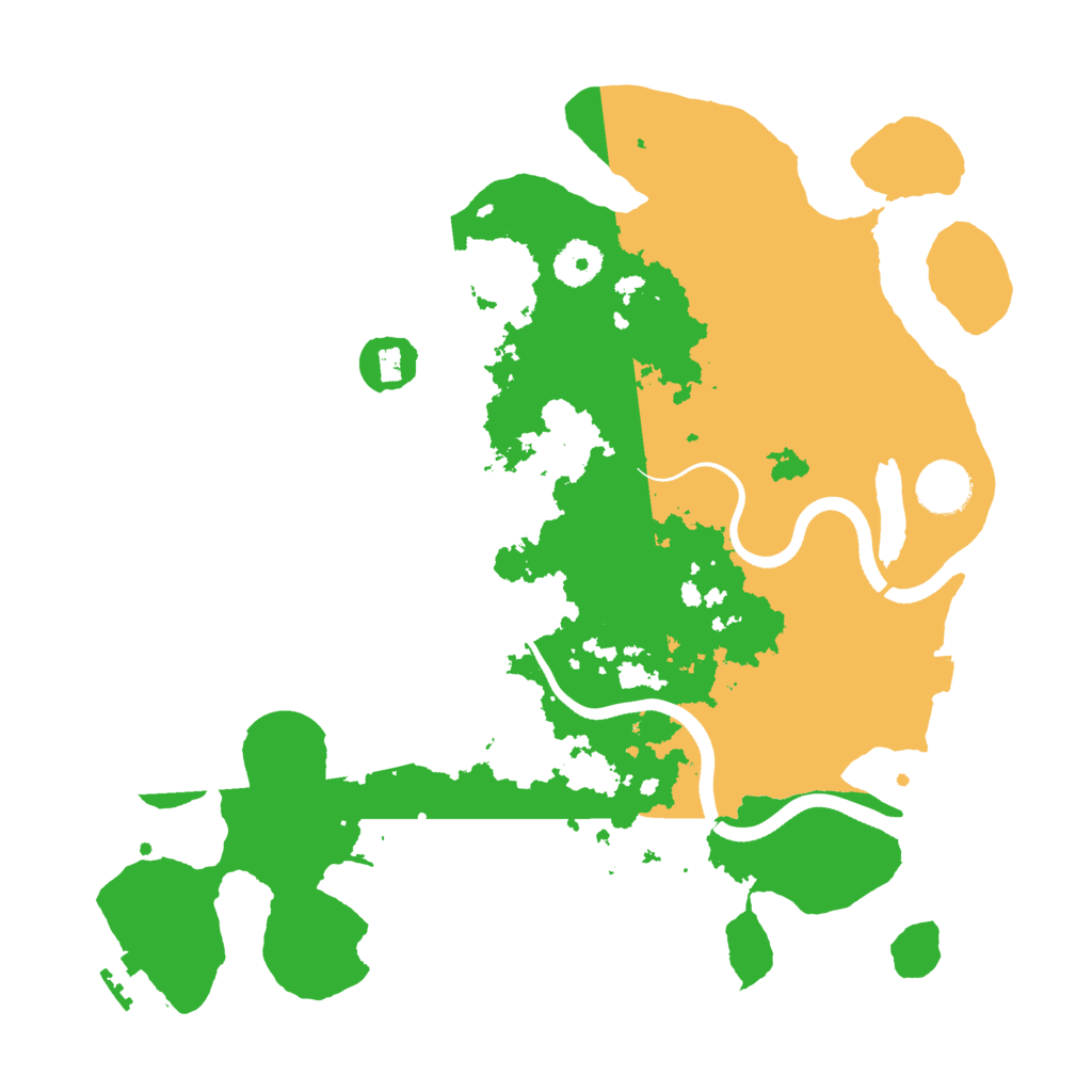 Biome Rust Map: Procedural Map, Size: 3525, Seed: 2022