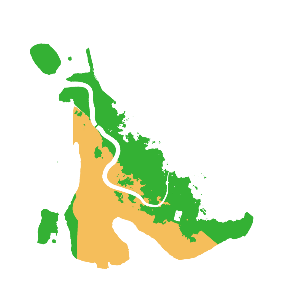 Biome Rust Map: Procedural Map, Size: 3000, Seed: 2004792356