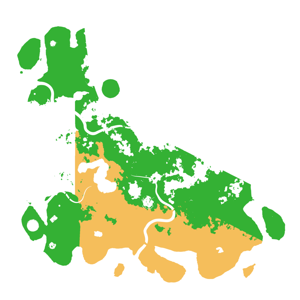 Biome Rust Map: Procedural Map, Size: 4500, Seed: 1575560905