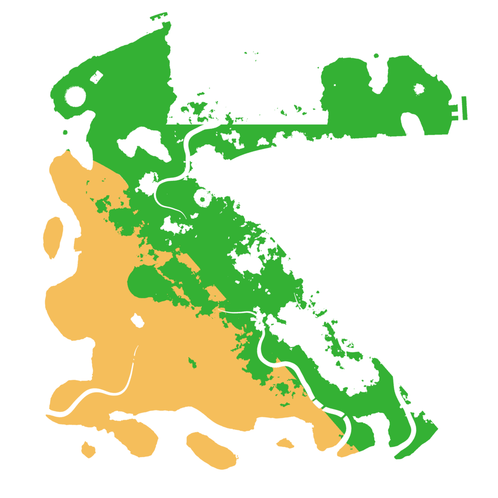 Biome Rust Map: Procedural Map, Size: 4250, Seed: 695858869