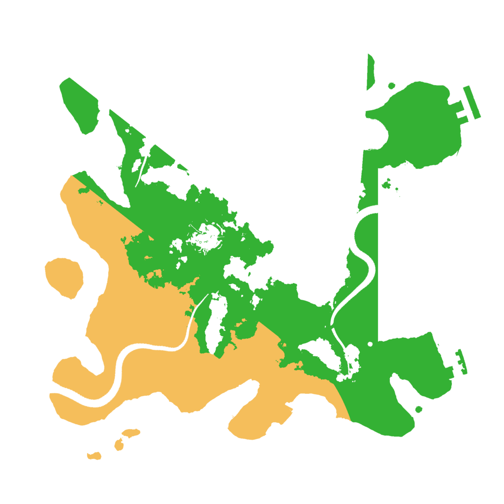 Biome Rust Map: Procedural Map, Size: 3000, Seed: 1288623334