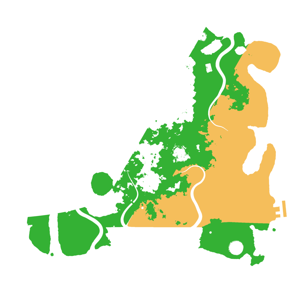 Biome Rust Map: Procedural Map, Size: 3750, Seed: 7920767