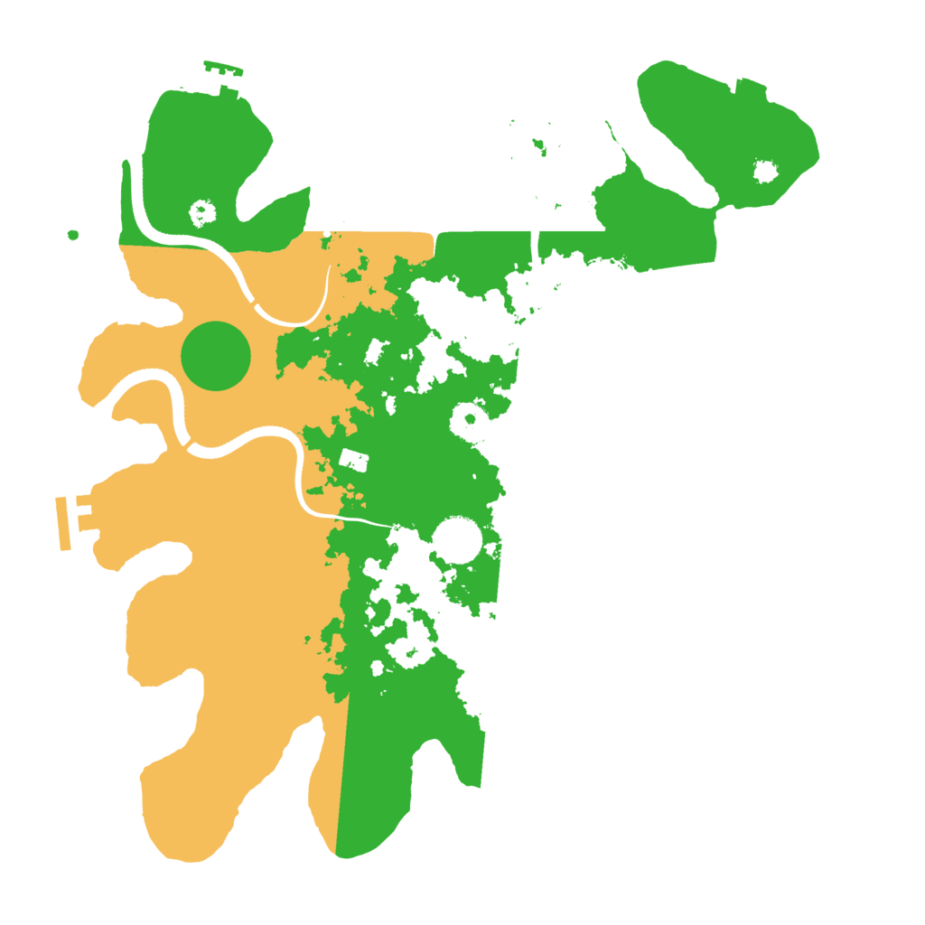Biome Rust Map: Procedural Map, Size: 3500, Seed: 1518832634