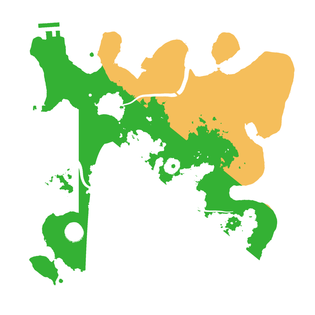 Biome Rust Map: Procedural Map, Size: 3000, Seed: 1219065624