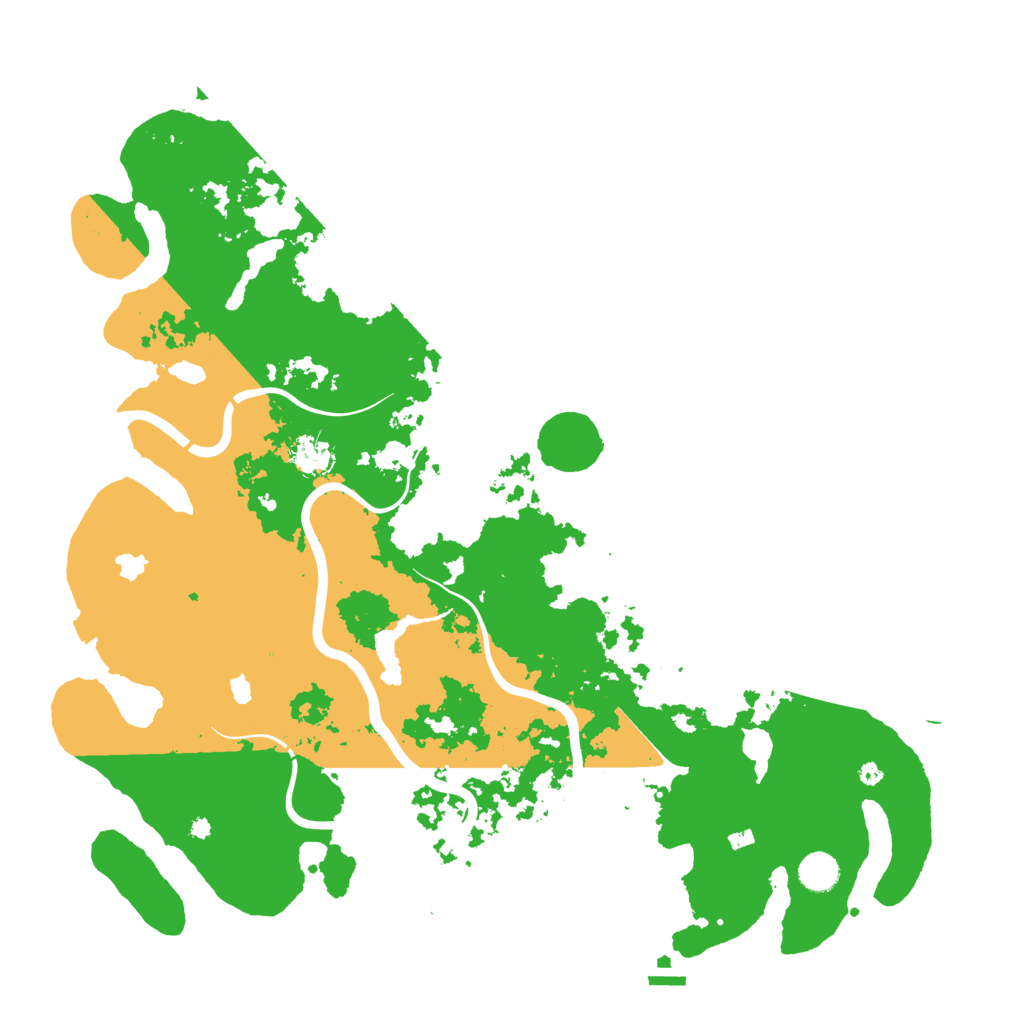 Biome Rust Map: Procedural Map, Size: 4500, Seed: 99051753