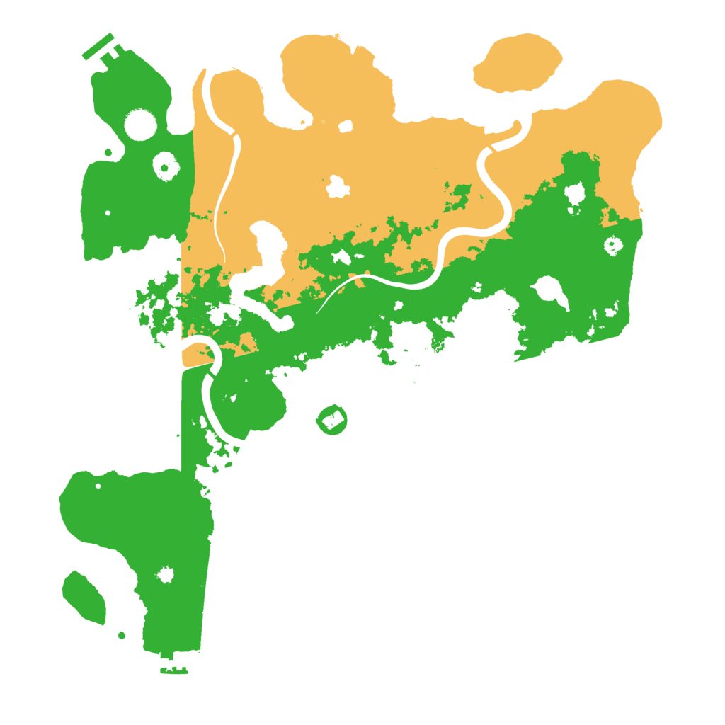 Biome Rust Map: Procedural Map, Size: 4000, Seed: 1415013723