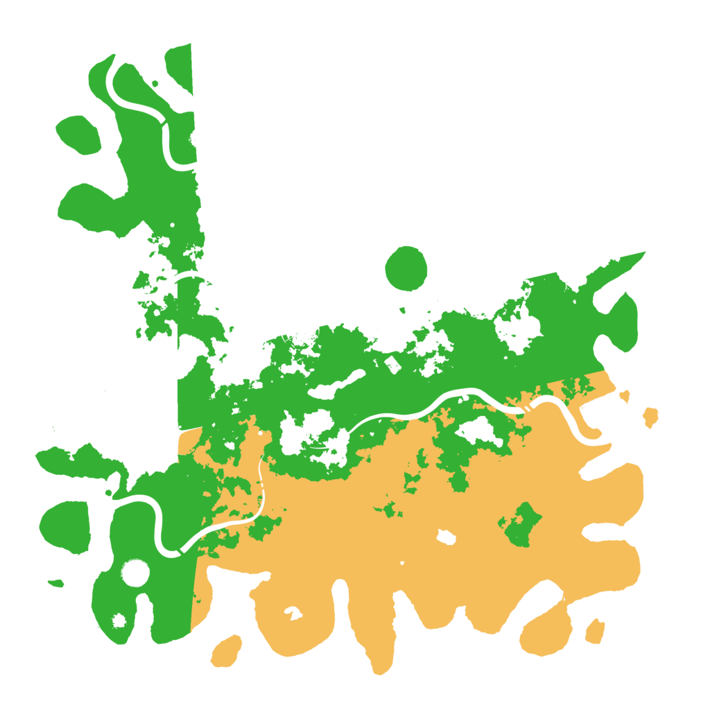 Biome Rust Map: Procedural Map, Size: 4500, Seed: 1296738