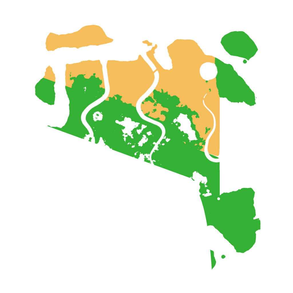 Biome Rust Map: Procedural Map, Size: 3000, Seed: 2062671303