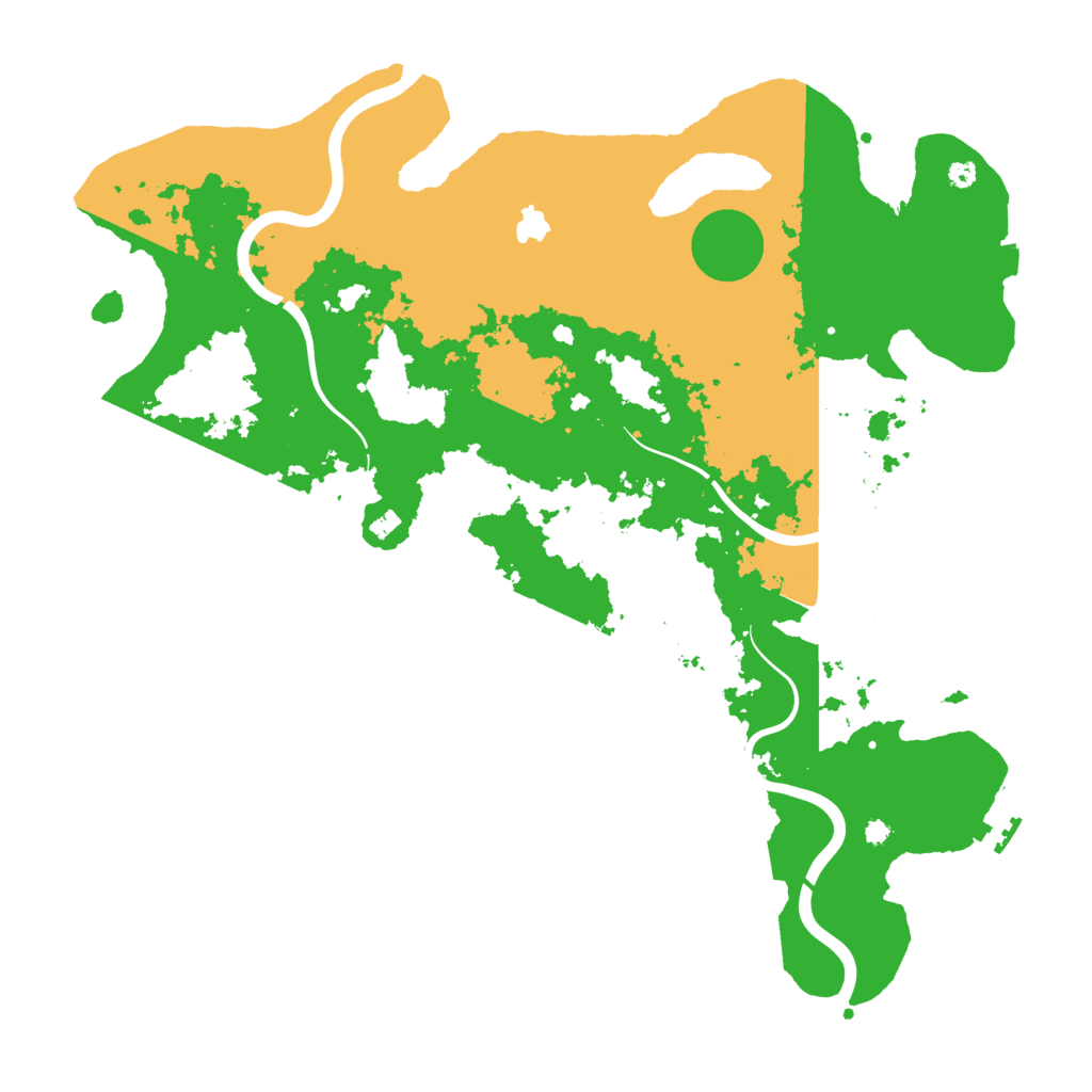 Biome Rust Map: Procedural Map, Size: 4000, Seed: 1489654321