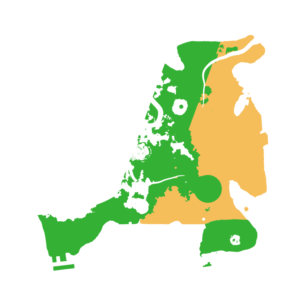 Biome Rust Map: Procedural Map, Size: 2850, Seed: 275212306