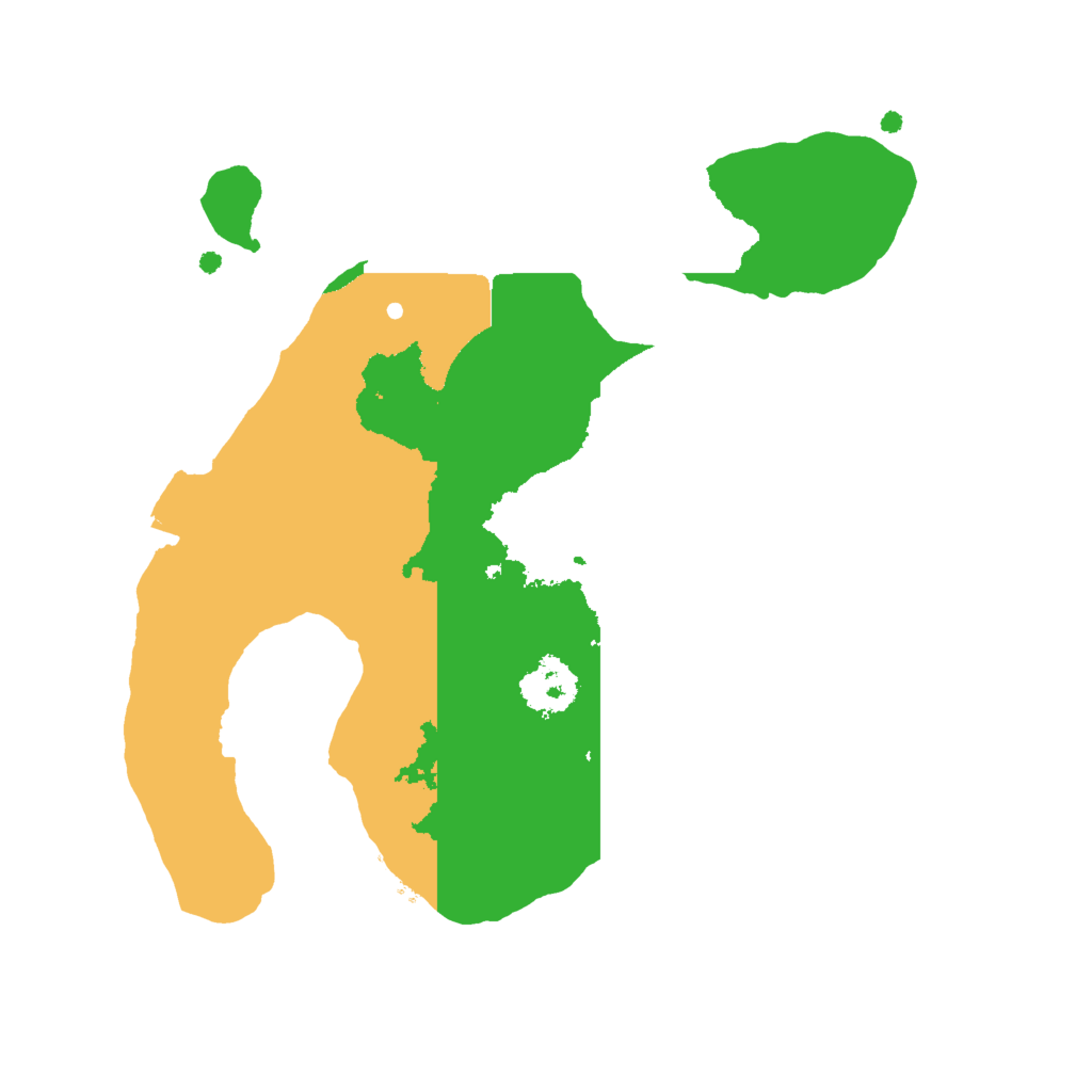 Biome Rust Map: Procedural Map, Size: 2000, Seed: 456758