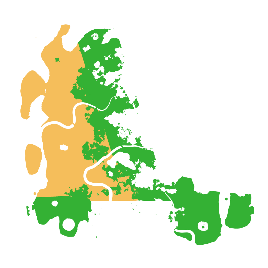 Biome Rust Map: Procedural Map, Size: 4000, Seed: 100838202