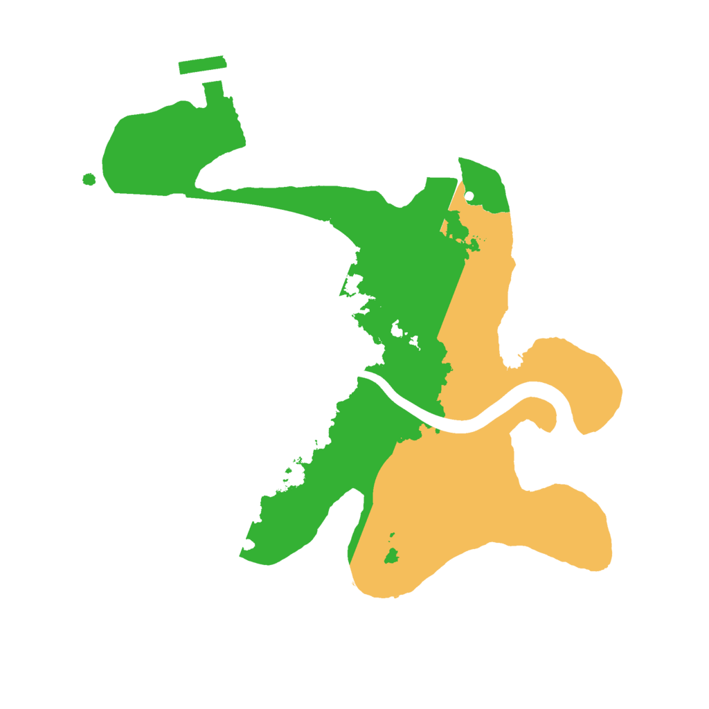 Biome Rust Map: Procedural Map, Size: 2250, Seed: 1915599342