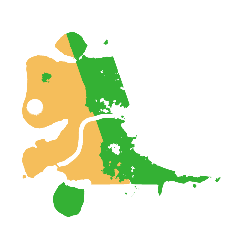 Biome Rust Map: Procedural Map, Size: 2700, Seed: 919201