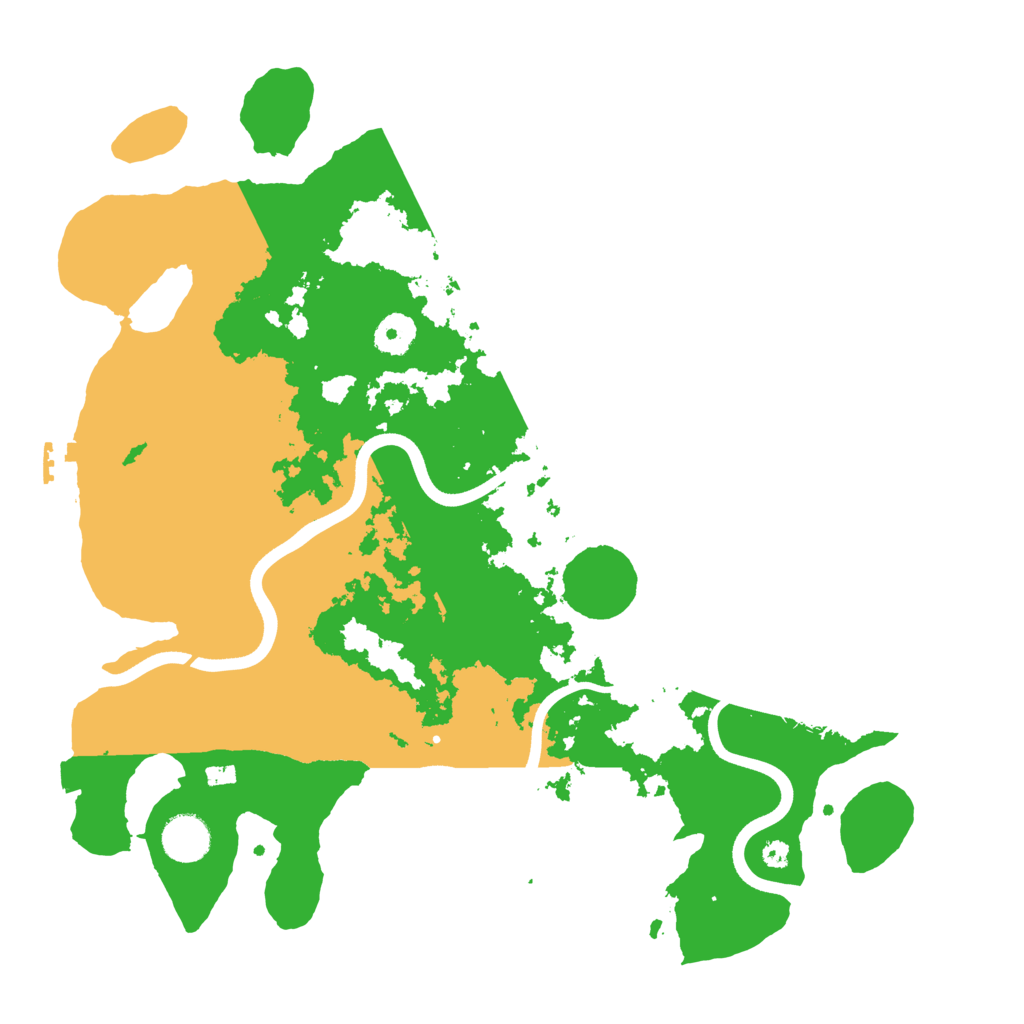 Biome Rust Map: Procedural Map, Size: 3750, Seed: 4461036