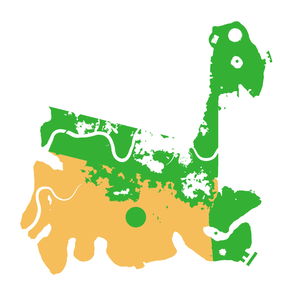 Biome Rust Map: Procedural Map, Size: 3750, Seed: 1587782487