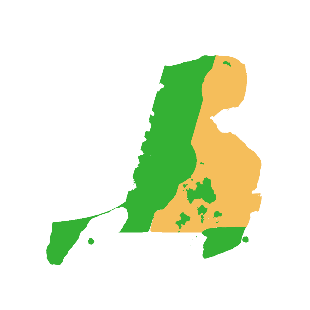 Biome Rust Map: Procedural Map, Size: 2000, Seed: 1161160710