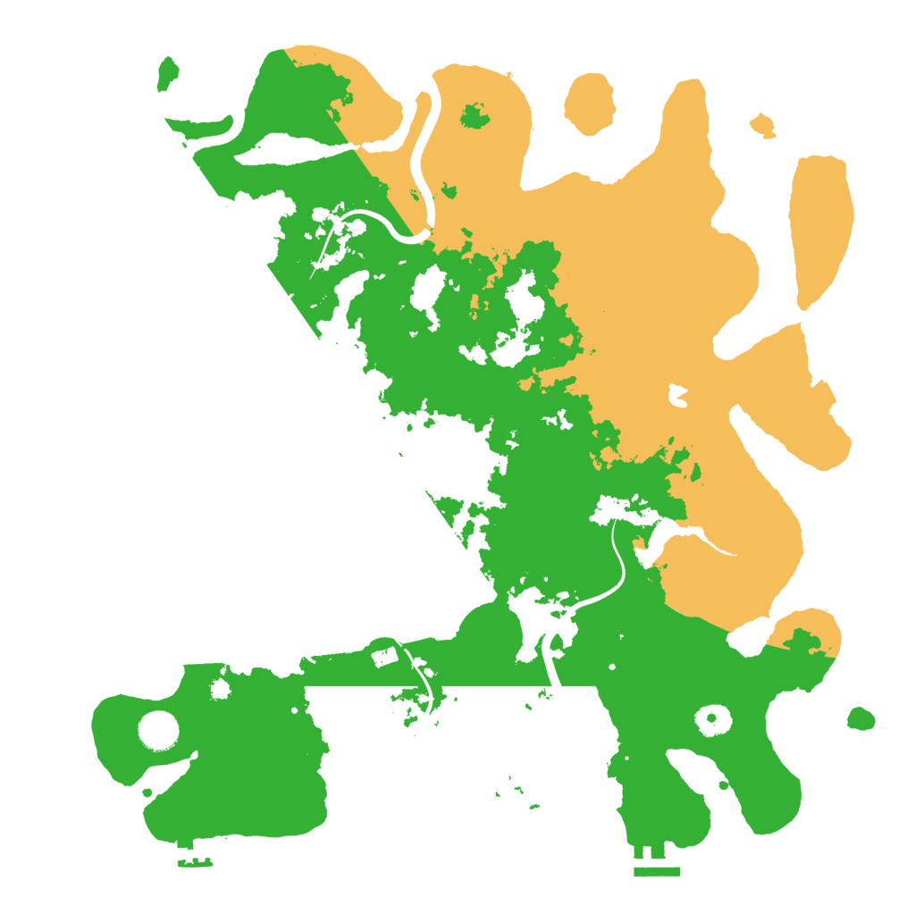 Biome Rust Map: Procedural Map, Size: 4000, Seed: 1853521327