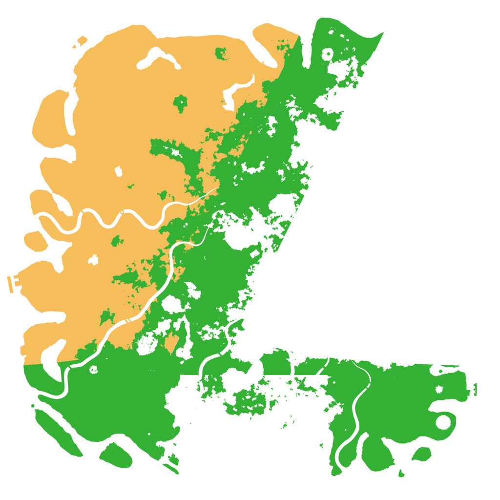 Biome Rust Map: Procedural Map, Size: 6000, Seed: 56712