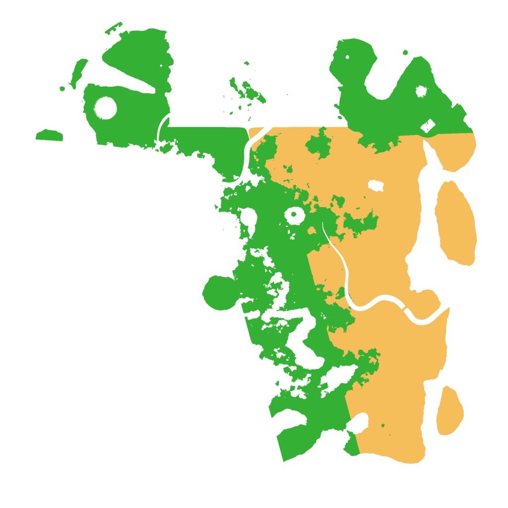 Biome Rust Map: Procedural Map, Size: 4000, Seed: 1285540489
