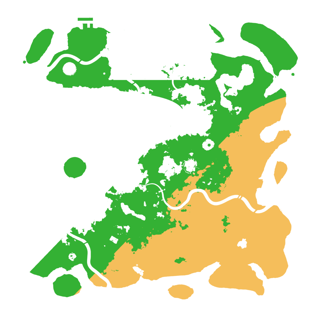 Biome Rust Map: Procedural Map, Size: 4250, Seed: 1324