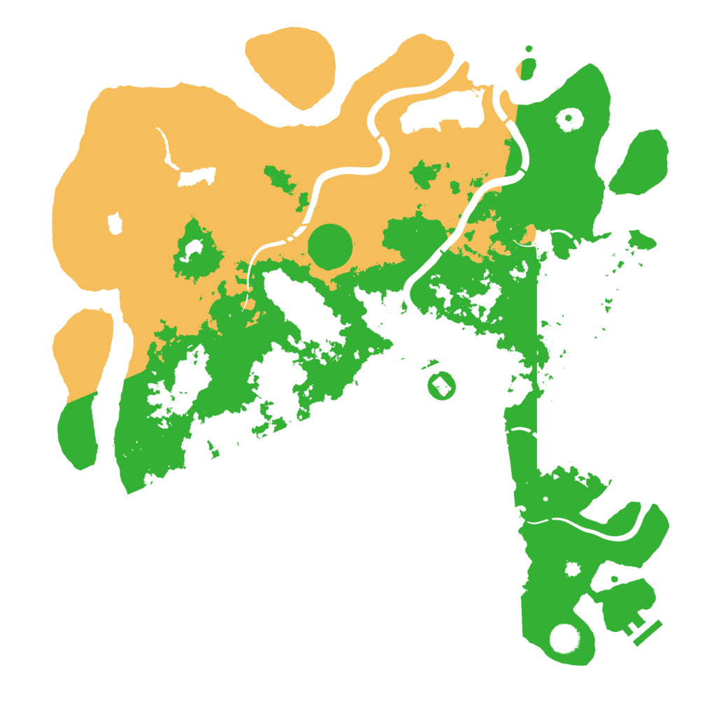 Biome Rust Map: Procedural Map, Size: 4250, Seed: 1231231234