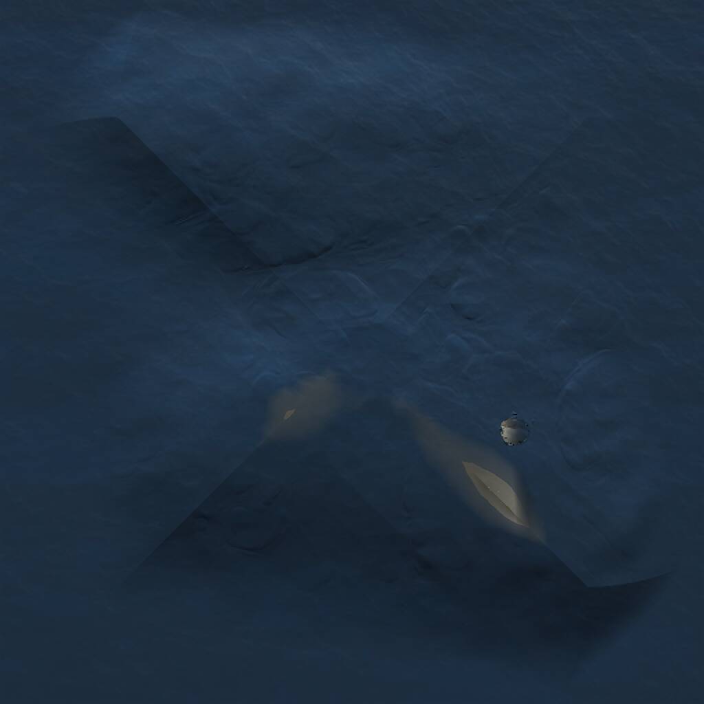 Rust Map: Procedural Map, Size: 1000, Seed: 904200886, 1 Monuments