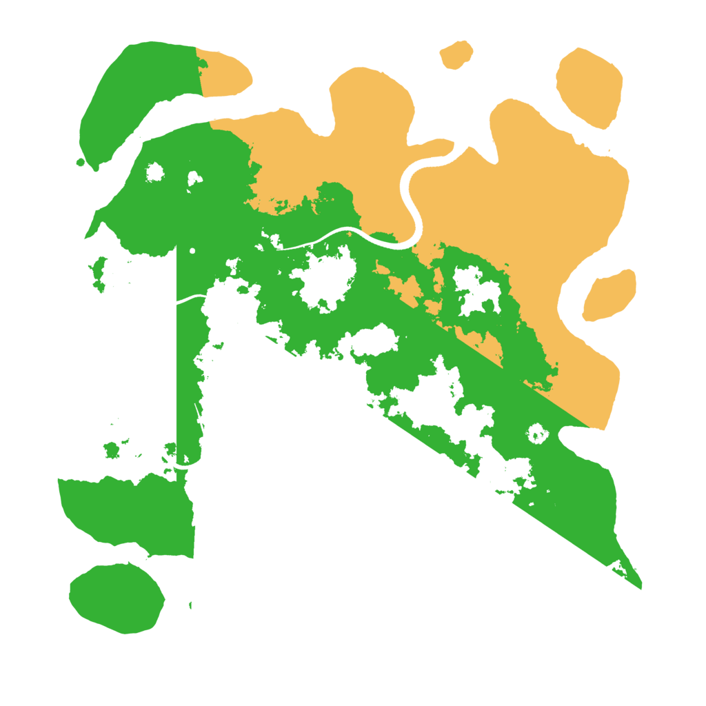 Biome Rust Map: Procedural Map, Size: 3500, Seed: 2111819961