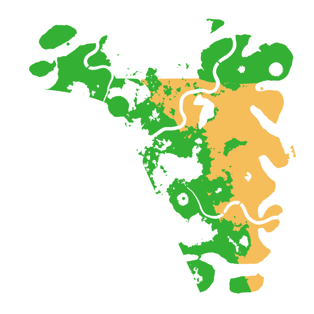 Biome Rust Map: Procedural Map, Size: 4000, Seed: 4828192