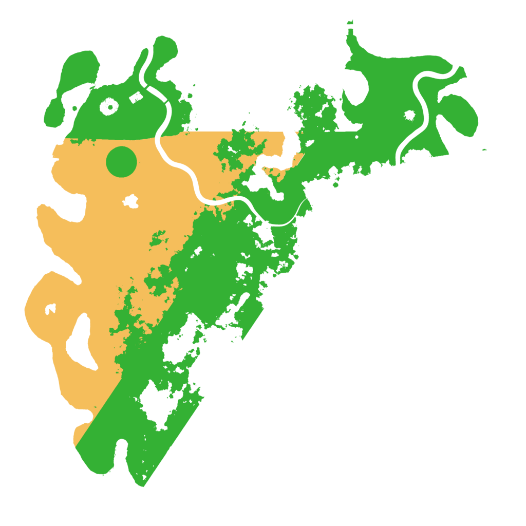 Biome Rust Map: Procedural Map, Size: 4500, Seed: 425969720