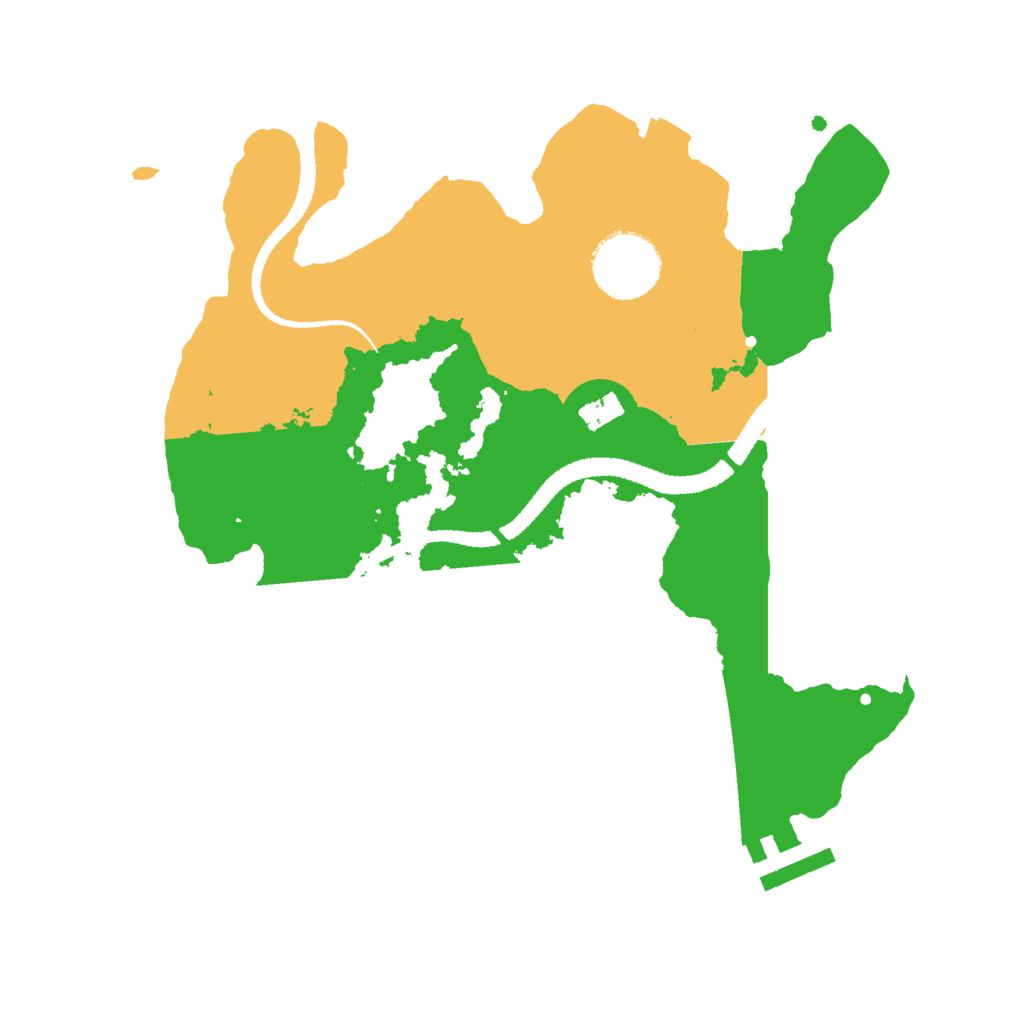 Biome Rust Map: Procedural Map, Size: 2700, Seed: 1756036878