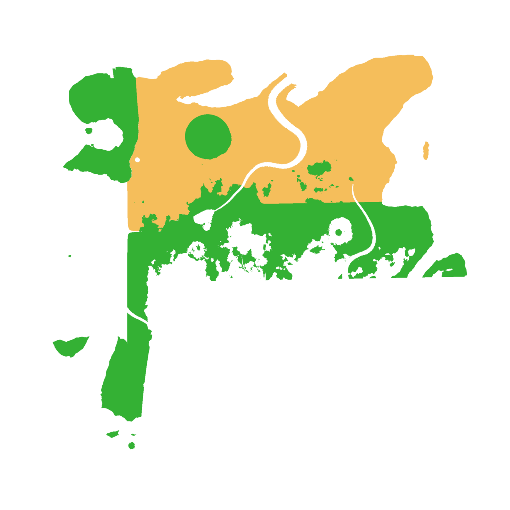 Biome Rust Map: Procedural Map, Size: 3000, Seed: 520907030