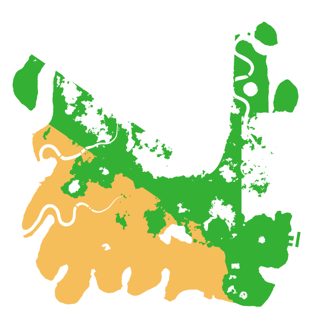 Biome Rust Map: Procedural Map, Size: 4250, Seed: 519728637