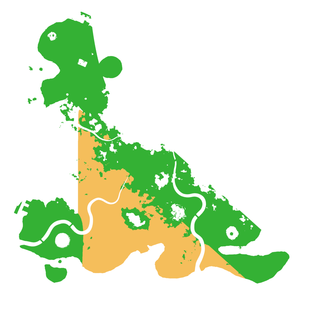 Biome Rust Map: Procedural Map, Size: 3750, Seed: 86459931