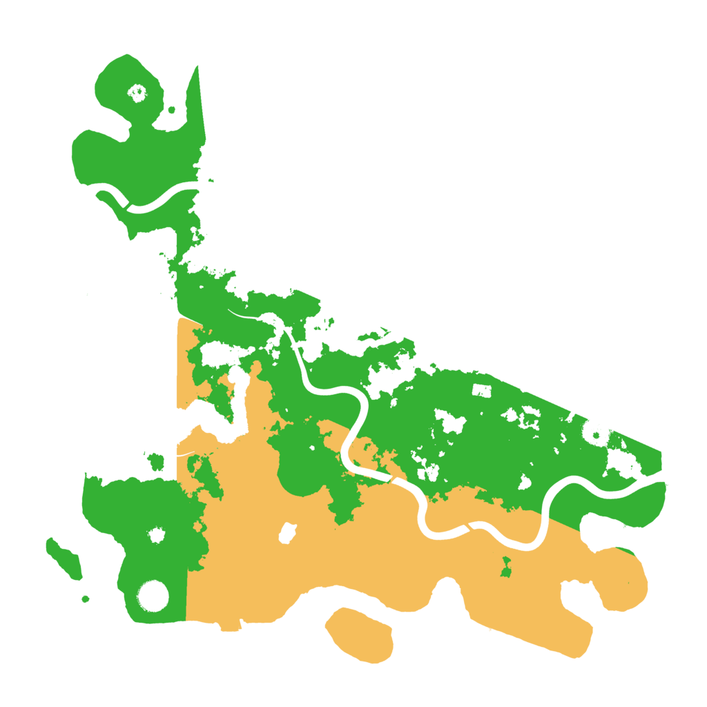 Biome Rust Map: Procedural Map, Size: 4000, Seed: 15433