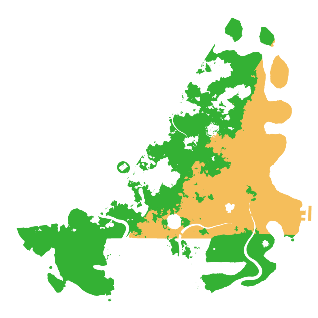 Biome Rust Map: Procedural Map, Size: 4250, Seed: 41561